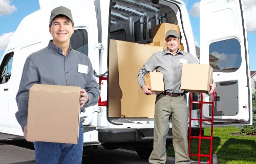 Packing materials and boxes prepared for a move in Bexleyheath