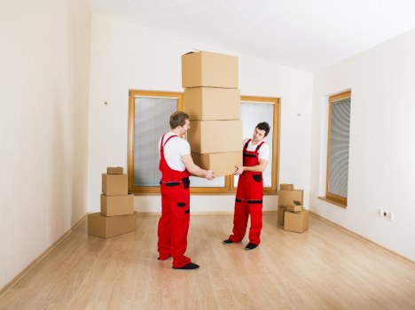 Organized commercial storage space for stock and equipment