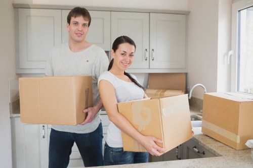 Household items packed for self storage in Bexleyheath